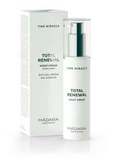 MÁDARA Organic Skincare Time Miracle Total Renewal Night Cream 50 ml Nachtcreme