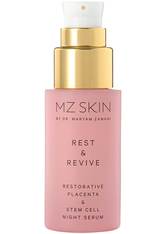 MZ SKIN Produkte Rest & Revive Restorative Placenta & Stem Cell Night Serum Anti-Aging Gesichtsserum 30.0 ml