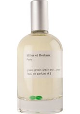Miller et Bertaux # 3 green green green and ,,, green Eau de Parfum (EdP) 100 ml Parfüm