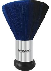 Efalock Professional Friseurbedarf Zubehör Nackenpinsel Ziegenhaar 11 cm Blau, Durchmesser 8 cm 1 Stk.
