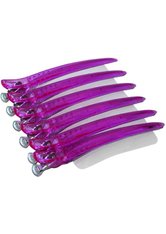 Swiss O-Par Profiline Clips 6er Pack pink Haarklammern