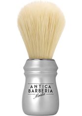 Mondial Antica Barberia Pure Bleached Bristle Rasierpinsel mit Kunststoff-Griff