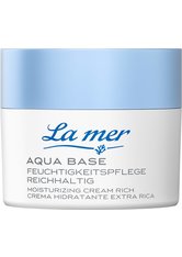 La mer Aqua Base Feuchtigkeitspflege reichhaltig mit Parfüm 50 ml Gesichtscreme