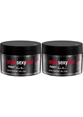 Set - Sexyhair Style Frenzy Flexible Texturizing Paste 2 x 50 g Haarpaste