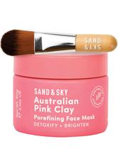 Sand & Sky Produkte Brilliant Skin Porefining Face Clay Mask Schlammmaske 60.0 g