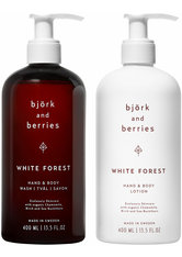 Björk & Berries White Forest Holiday Wash & Lotion Duo Geschenkset 1.0 pieces