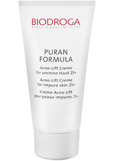 Biodroga Gesichtspflege Puran Formula Acno-Lift Creme für unreine Haut 25+ 40 ml