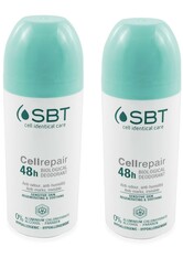 SBT Cell Identical Care Cellrepair Anti-Humidity Deodorant Roll-On Duo