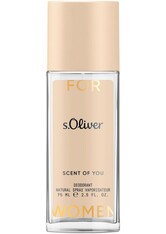 s.Oliver Scent of You for Women Deodorant Natural Spray 75 ml Deodorant Spray
