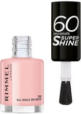 Rimmel 60 Seconds Super-Shine Nail Polish (Various Shades) - All Nails On Deck