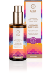 Khadi Naturkosmetik Holy Body Skin & Soul Oil Körperöl - ShatavariEveryoung100ml Körperöl 100.0 ml