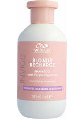 Wella Professionals INVIGO Blonde Recharge with Purple Pigments - Highlighted, Cool Blonde or Silver Hair Shampoo 300.0 ml