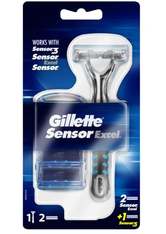 Gillette SensorExcel Universal mit 3 Klingen Rasierer 1 Stk