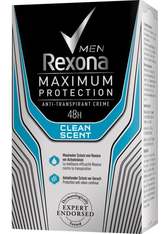 Rexona Rexona Men Maximum Protection Deo Cremestick Anti-Transpirant Clean Scent Deodorant 45.0 ml