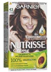 Garnier Nutrisse Creme dauerhafte Pflege-Haarfarbe 43 Capuccino Goldbr