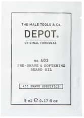 Depot No. 403 Pre-Shave and Softening Beard Oil 5 ml