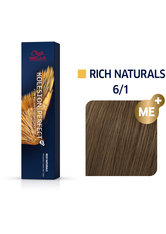 Wella Professionals Koleston Perfect Me+ Rich Naturals Haarfarbe 60 ml / 6/1 Dunkelblond Asch