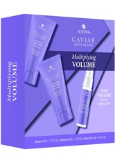 Alterna Caviar Anti-Aging Multiplying Volume Consumer Trial Kit Geschenkset 40 ml Shampoo + 40 ml Conditioner + 25 ml Styling Mist