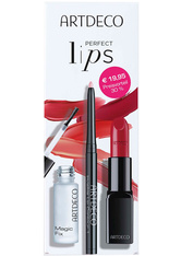 ARTDECO Sets Perfect Color Lipstick & Magic Fix & Invisible Lip Contour Set 3 Stück