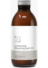 Loutrosoak Blooming Badeöl mit einer einzigartigen Mischung aus hochwertigen pflanzlichen Ölen